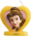 Dekora Lumânare aniversară - Prințesa Bella (inimă) 7, 5 cm