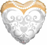 Mezőfi Team Kft Menyasszony óriás fólia lufi, 90 cm, csomagolt