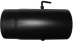 Dunaterm Fekete füstcső 160/250 mm Pillangós (FF160/250PILL) - hideget