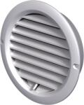 Vents MV 150 bVR Kerek Szellőzőrács Szabályozható Zsaluval Fehér (MV-150-BVR) - hideget