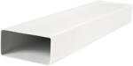 Vents 60X120 Lapos Csatorna 1 m (7010) - hideget