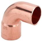EU Réz forrasztható könyök KB 22mm (22kbk) - hideget