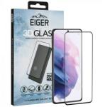 Eiger 3D üvegfólia Samsung Galaxy S21 Plus készülékhez, fekete, 0, 33 mm, 9H, oleofób (EGSP00698)