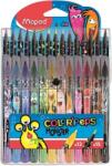 Maped Creioane colorate 15 culori/set si carioci 12 culori/set, Color Peps Monsters Maped 984718