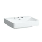 Laufen Pro S mosdó csiszolt alsó felülettel 55x46.5 cm, 3 csaplyukkal H8169620001081 (H8169620001081)
