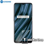 SUNSHINE Hydrogel TPU képernyővédő fólia - Ultra Clear, ÖNREGENERÁLÓ! - 1db, TOKBARÁT - Realme V11 5G