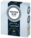 MISTER SIZE Prezervative MISTER SIZE 49 mm 3 buc - fantezieshop