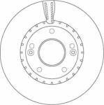 TRW Disc frana TRW DF6628 (DF6628) - automobilus