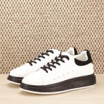 SOFILINE Sneakers alb cu negru Britney M3 (WSL-114BLACK-39)
