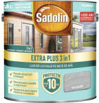 Sadolin Lazură lucioasă pe bază de apă Sadolin Extra Plus 3 în 1 gri grafit 2, 5 l