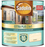 Sadolin Lazură lucioasă pe bază de apă Sadolin Extra Plus 3 în 1 incoloră 2, 5 l