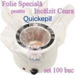 Quickepil Folie speciala pentru incalzit ceara set 100buc - Quickepil