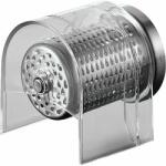Bosch Accesoriu răzuire BOSCH Reibevorsatz MUZ45RV2 - 17006059, Tambur și ax din inox, Pentru brânzeturi tari, nuci și ciocolată, Protecție la stropire, Funcționează prin MUZ5FW1, MUZ4FW4 (MUZ45RV2)