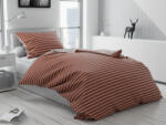  Lenjerie de pat bumbac Caprivi maro Nasturi Dimensiune lenjerie de pat: 70 x 90 cm | 140 x 220 cm Lenjerie de pat