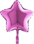 Grabo Balon folie mini stea roz 24 cm