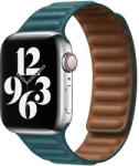 Viljar Leather Link Apple Watch bőrszíj petrolkék 44/45/46/49 MM