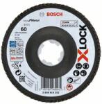 Bosch X-LOCK Best for Metal Fíber legyezőtárcsa X571, 125x22, 23mm, 60 2608619202 (2608619202)