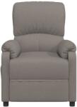 vidaXL Scaun de masaj, taupe, țesătură (324087)