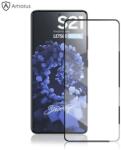  Temp-glass63127492 Samsung Galaxy S21 5G teljes lefedettséget biztosító karcálló, ütésálló kijelzővédő üvegfólia kerettel, tempered glass, törlőkendővel (Temp-glass63127492)