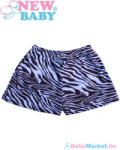 NEW BABY Gyermek rövidnadrág New Baby Zebra kék - babamarket