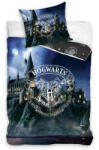  Harry Potter ágyneműhuzat, 140x200 + 70x90 cm, Hogwarts Blue