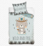  Wild and feel - Macis ágyneműhuzat, 140x200 + 70x80 cm