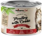 Chicopee konzerv Cat Adult Gourmet Pot Poultry&Crabs 195g