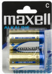 Maxell Tartós baby elem, C, LR14, Alkaline, 1, 5 V 2 db / csomag (18722)