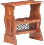 vidaXL Raft pentru reviste, 50x30x53 cm, lemn masiv de acacia (323400) Raft