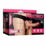 Lovetoy Strap-On Rodeo G 8'' Silicon moale- 20cm