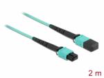 Delock Cablu fibra optica MPO la MPO Polaritate A multi-mode OM4 2m, Delock 86956 (86956)