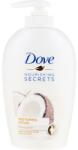 Dove Folyékony szappan Kókuszolaj és mandulatej - Dove Nourishing Secrets Restoring Ritual Hand Wash 250 ml