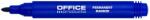 Office Products Permanent marker, varf rotund, corp plastic, Office Products - albastru (OF-17071211-01) - officeclass