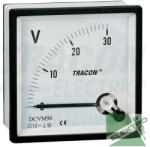 TRACON DCVM72-120 DC Voltmérő 72x72mm (DCVM72-120)