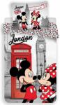 Disney Minnie London ágyneműhuzat 140×200cm, 70×90 cm (JFK016770) - mesebirodalom