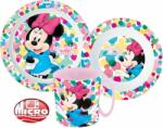 Disney Minnie étkészlet, micro műanyag szett (STF22240) - mesebirodalom