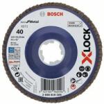 Bosch X-LOCK Best for Metal legyező csiszolótárcsa, egyenes, 115x22, 23mm, G40, 2608619205 (2608619205)