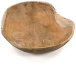 divero Dekoratív fa tál DIVERO 30 x 30 x 8 cm (DW61064)