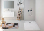 Zenon Smart Slate szögletes zuhanytálca 90x90 Perla (SmartSlate_90x90_Perla)