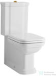 SAPHO KERASAN WALDORF kombi WC, alsó/hátsó kifolyású, tartállyal, öblítőmechanikával, ülőke nélkül, fehér/bronz (WCSET18-WALDORF) (WCSET18-WALDORF) - furdoszoba-szaniter