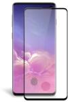  Samsung Galaxy S10 üvegfólia- 5D full glue, super kemény tokbarát fólia fekete kerettel (az íves részre is ráhajlik, ujjlenyomat olvasónál kivágással) - tokgalaxis