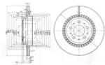 KRIEGER Disc frana VOLVO S80 II (AS) (2006 - 2016) KRIEGER 0950004339