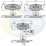 COMLINE Set placute frana, frana disc VW POLO (9N) (2001 - 2012) COMLINE CBP1707