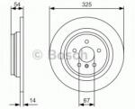 Bosch Disc frana MERCEDES GLE (W166) (2015 - 2016) BOSCH 0 986 479 D10