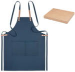 Everestus Sort de bucatarie, Everestus, 21AUG120, Bumbac, 88x68 cm, Albastru (EVE01-MO6261-04)