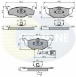 COMLINE Set placute frana, frana disc SKODA FABIA II (2006 - 2014) COMLINE CBP1707