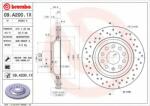 BREMBO Disc frana VW EOS (1F7, 1F8) (2006 - 2016) BREMBO 09. A200.1X