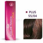 Wella Color Touch Plus professzionális demi-permanent hajszín 55/04 60 ml