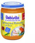 Bebivita Piure Bebivita, Orez, legume și pui, 190g, 4018852103219