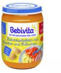 Bebivita Piure Bebivita, Cartofi, morcovi și pui, 190g, 4018852013969